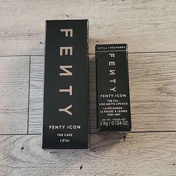Fenty Beauty Icon Lipstick Refill and Empty Case - Picture 2 of 10